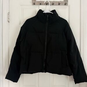 Princess Polly Classic Black Puffer Jacket